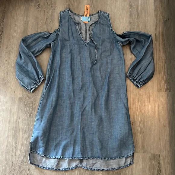 white christmas dresses Blanknyc Denim Dress main image 1